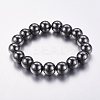 Good Valentines Day Gifts for Him Stretchy Magnetic Synthetic Hematite Bracelet LS-IMB001-2