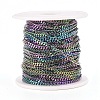Ion Plating(IP) 304 Stainless Steel Twisted Chains CHS-D028-03M-A01-1