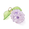 Glass Pendants PALLOY-MZ01074-02-3