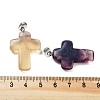 Natural Fluorite Pendants G-A231-02H-3