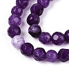 Dyed Natural White Jade Beads Strands G-T139-4mm-60-13-3