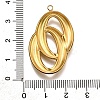 304 Stainless Steel Pendants STAS-M116-04G-3
