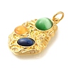 Brass Pendants KK-U040-01G-01-2