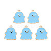 Alloy Enamel Pendants ENAM-S121-180A-1
