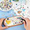 450G 9 Colors Glass Cabochons GGLA-OC0001-15-3