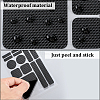 8Pcs 2 Styles PEVA Rubber Anti-Slip Hexagonal Phone Grip Tape Stickers for Phones AJEW-SP0002-64C-02-4