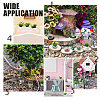 14Pcs 7 Styles Plastic Mini Bonsai Display Decorations DJEW-GA0001-11-7