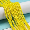 Opaque Glass Beads Stands EGLA-A035-P3mm-D04-3