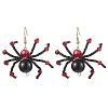 Glass Dangle Earrings EJEW-JE05984-2