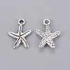 Tibetan Style Alloy Pendants TIBEP-A11478-AS-RS-2