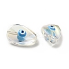 Transparent Glass Beads GLAA-F121-04D-3