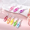 Flip Flops Acrylic Pendant Decorations HJEW-JM03463-2