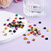 Craftdady 200Pcs 10 Colors Electroplate Glass Seed Beads SEED-CD0001-03B-4