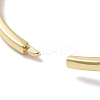 Brass Micro Pave Clear Cubic Zirconia Hinged Bangles for Women BJEW-Z061-22B-3