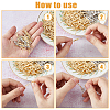 300Pcs 2 Colors Alloy Bowknot Buckles FIND-FH0009-85-3