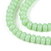 Opaque Spray Painted Glass Beads GLAA-ZX008-4mm-18U-3