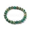 Natural Imperial Jasper Beads Bracelets BJEW-JB12319-2