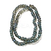 Electroplate Glass Beads Strands EGLA-Q127-A02-01G-2