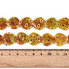 Handmade Millefiori Glass Beads Strands LAMP-T021-29F-4