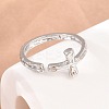 Brass Cuff Open Rings KK-Z165-02P-2