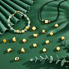 48Pcs 8 Styles Rack Plating Alloy European Beads FIND-PH0010-31-4