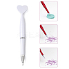 Heart ABS Plastic Nail Art Rhinestones Pickers Pens AJEW-C040-02B-1