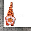 Halloween Imitation Leather Big Pendants FIND-K017-02A-06-3