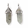 Natural Labradorite Pointed Pendants G-K329-61P-2