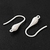 Hypoallergenic Bioceramics Zirconia Ceramic Ear Hooks EJEW-F340-11-2