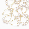 Cubic Zirconia Pendants KK-S348-065-2