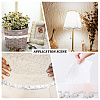 2 Yards Polyester with Plastic Imitation Pearl Beads Tassel Ribbons OCOR-GF0005-09B-4