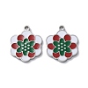 304 Stainless Steel Pendants STAS-C083-12P-02-1