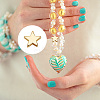 40Pcs 2 Style Brass Beads KK-GO0001-04-7