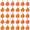 30Pcs Opaque Resin Vegetable Pendants RESI-SC0006-33-1