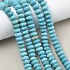 Dyed Natural Magnesite Beads Strands G-B173-A01-01-1