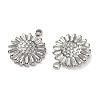 304 Stainless Steel Charms STAS-P440-04P-2
