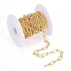 Brass Paperclip Chains CHC-G007-01G-3