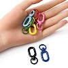 10Pcs Spray Painted Alloy Swivel Clasps FIND-YW0001-57-4