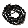 Natural Obsidian Beads Strands G-I351-A08-2