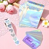 Thanksgiving Day Theme Rectangle Zip Top Plastic Glitter Holographic Bags OPP-FS0001-16A-8