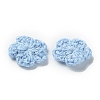 Peach Blossom Handmade Crochet Cotton Ornament Accessories AJEW-WH0326-53M-2