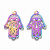 Ion Plating(IP) 201 Stainless Steel Pendants X-STAS-R114-030-2