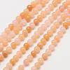 Natural Pink Aventurine Round Beads Strands LS-G-A130-2mm-33-1