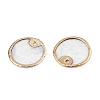 Natural Capiz Shell Charms SSHEL-N034-129-3
