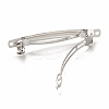 Iron Hair Barrette Findings IFIN-L037-003P-2