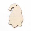 Christmas Single Face Printed Wood Big Pendants WOOD-H102-01I-3