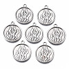 Tibetan Style Alloy Pendant Enamel Settings PALLOY-S120-286-NR-1