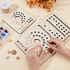 Wood Bead Board DIY-WH0430-892-3