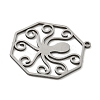 Ocean Theme 201 Stainless Steel Pendants LS-STAS-G366-08P-02-2