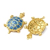 304 Stainless Steel Enamel Big Pendants X-STAS-L299-24G-02-2